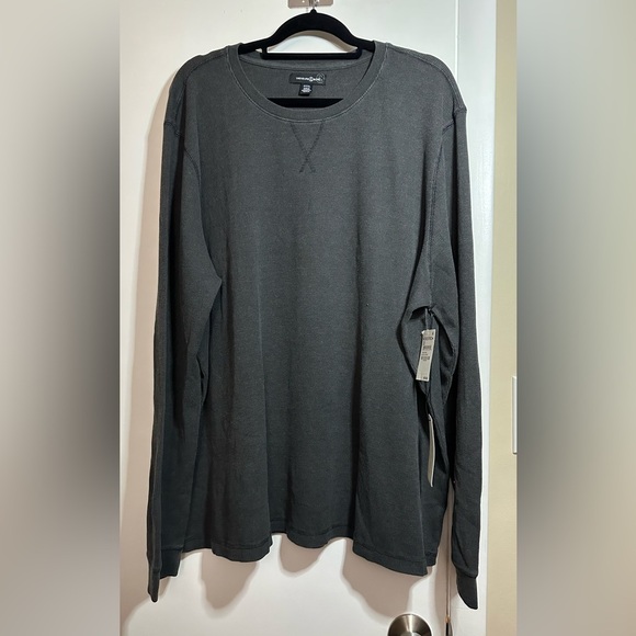 NWT Treasure & Bond Gray Long Sleeve Henley Thermal Size XXXL - Picture 1 of 6